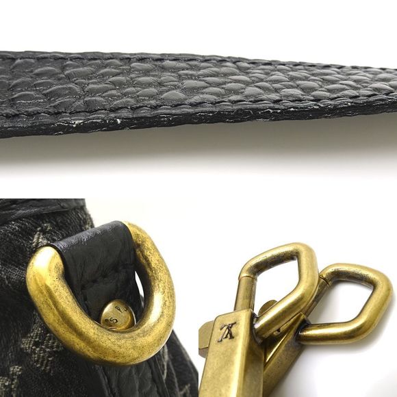 Louis Vuitton Monogram Denim Neo Cabby GM Noir Black - Picture 6 of 7